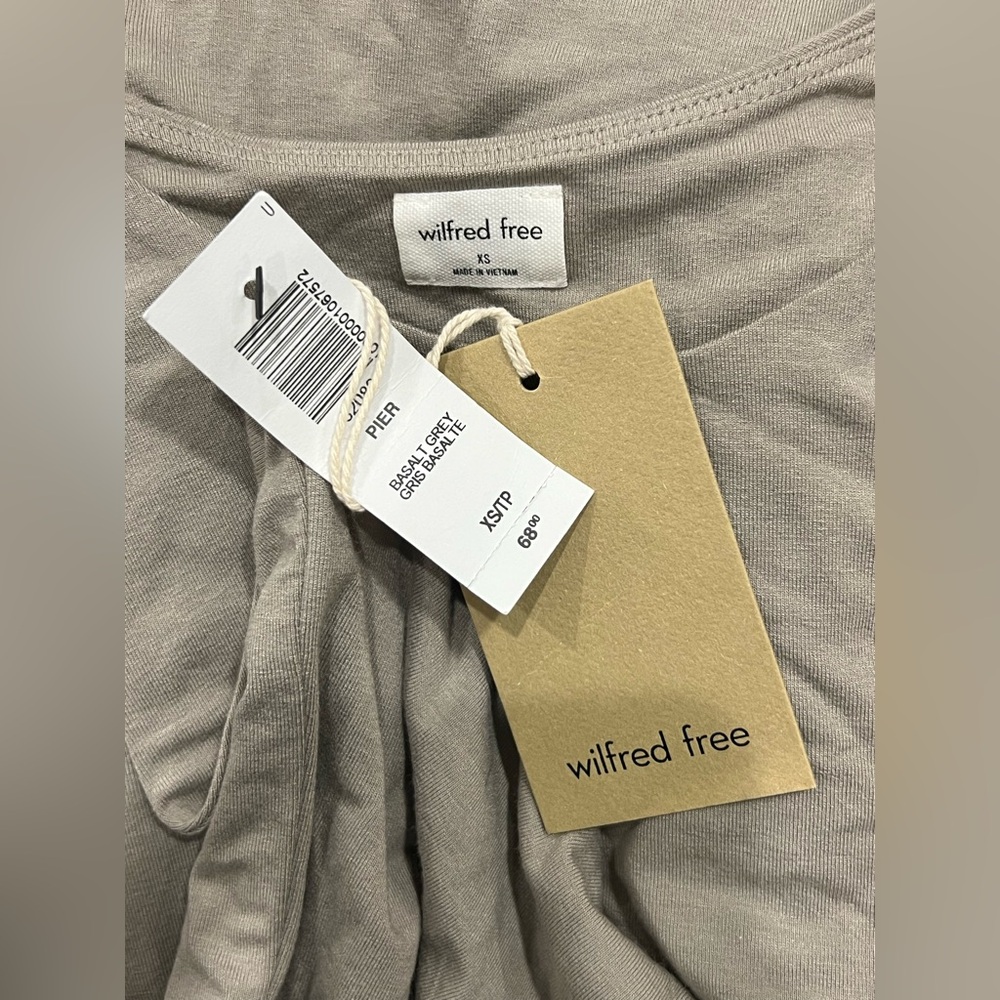 Aritzia Wilfred Free Sleeveless Midi Dress Size XS NWT - Picture 3 of 4